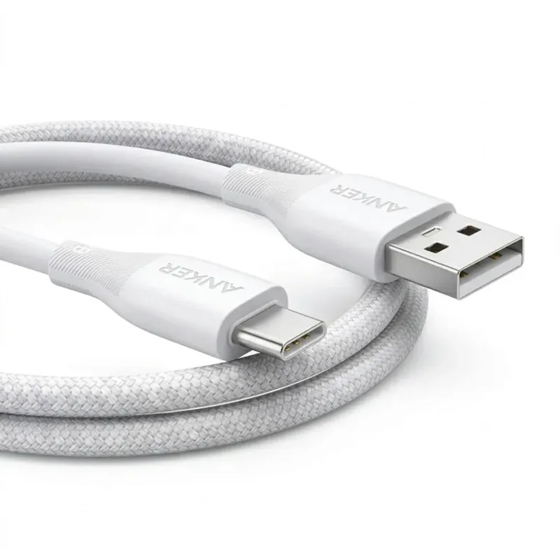 كيبل USB-A إلى USB-C