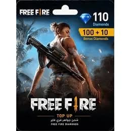 شحن Free Fire — 100 جوهرة