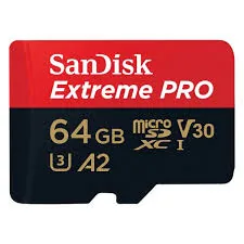 بطاقة ذاكرة MicroSD سعة 64 جيجابايت