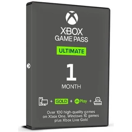اشتراك Xbox Game Pass لمدة شهر